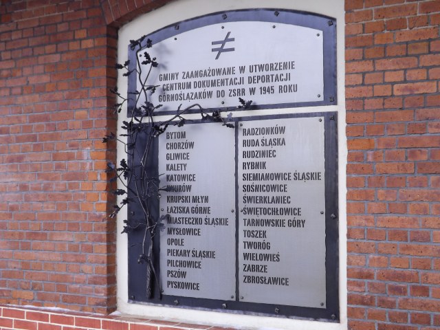 Centrum Dokumentacji Deportacji Górnoślązaków do ZSRR w Radzionkowie - fotografie